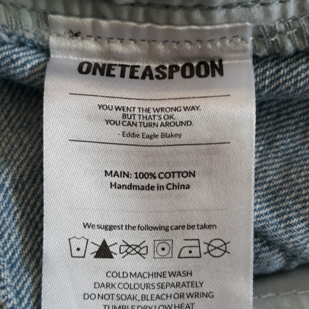 One Teaspoon trucker shorts - Picture 8 of 9